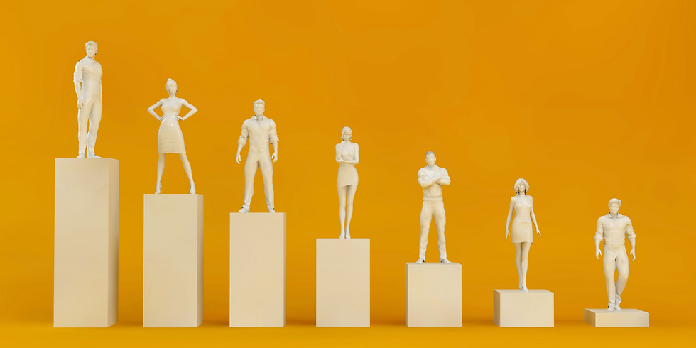 visual graph of business team