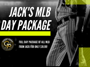 Free MLB Play / Jack's 6 Unit LATE FIRE!!!! 