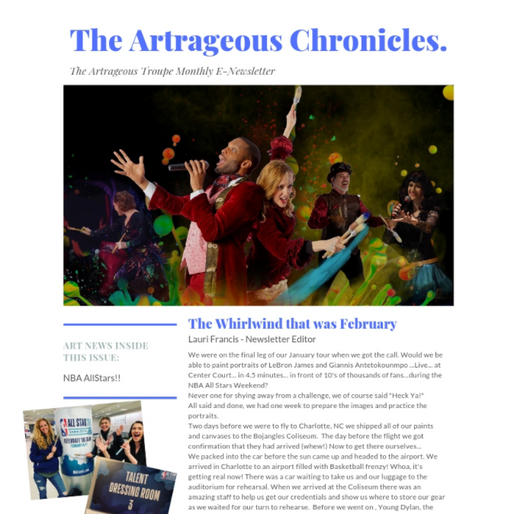 Artrageous Goes To The NBA