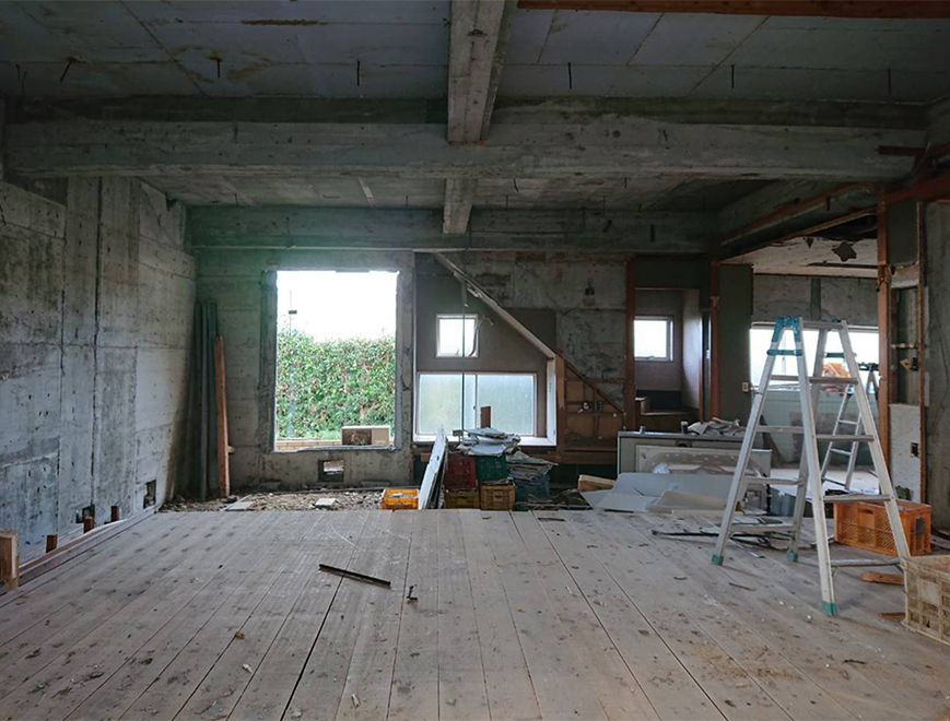 山地の家　before-LDK