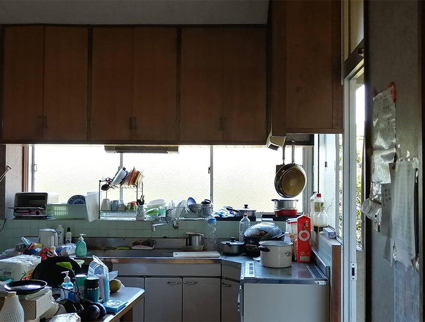 山地の家　before-書斎