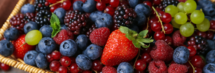 Berries. Ideal for the ovulatory phase.