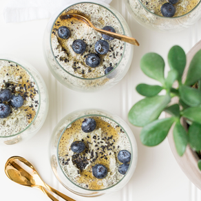 Chia Banana Protein Porridge 