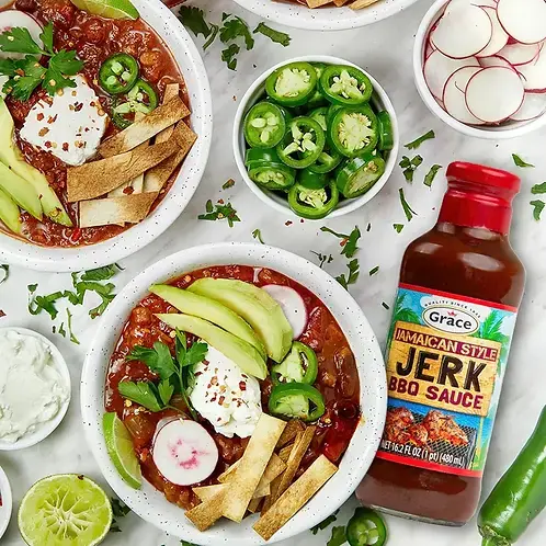 Thumbnail: Grace Jamaican Jerk BBQ Sauce 16oz - 2 Pack