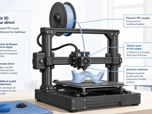 NinjaFlex : réglages et conseils pour l’impression 3D flexible