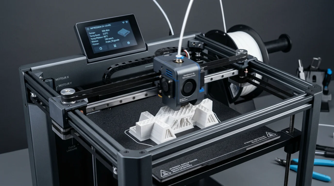 Snapmaker U1 et AMS : le tool changer face à la purge