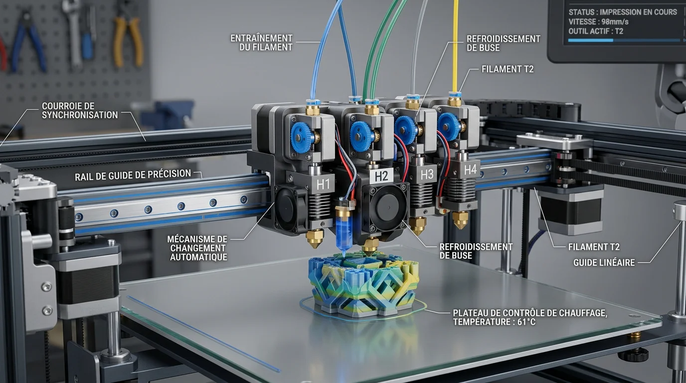 Snapmaker U1 vs P2S : quel choix d'imprimante 3D en 2026
