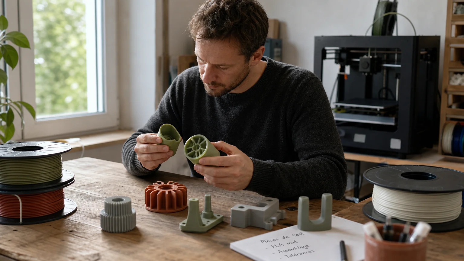 PLA matière : propriétés, usages et choix du filament 3D