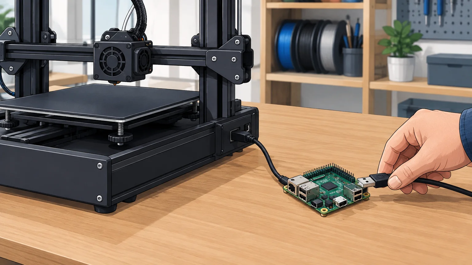Creality Ender 3 Pro avec Raspberry Pi : guide pratique
