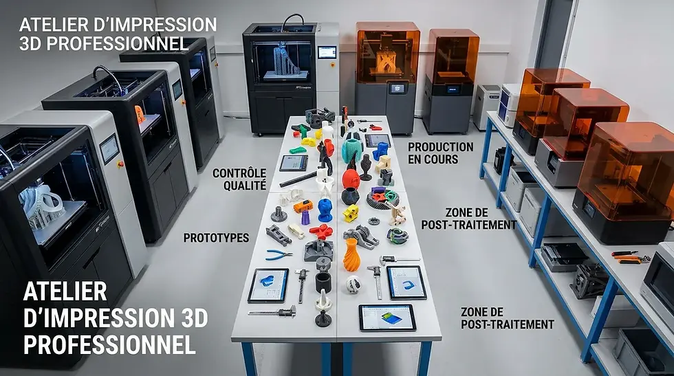Commander une impression 3D en ligne : guide complet en 2026