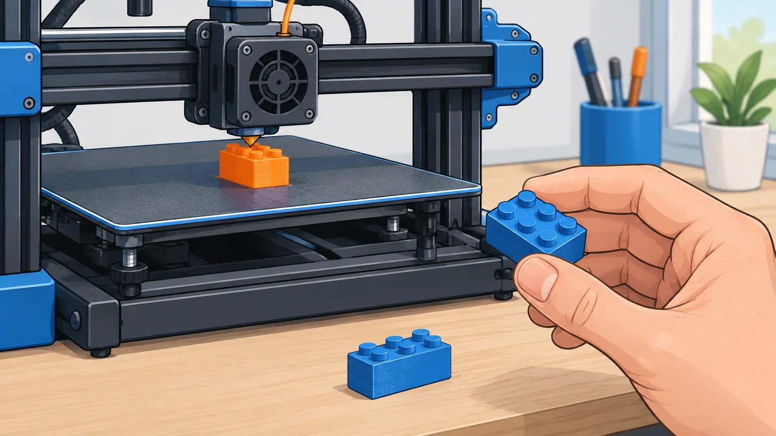 Imprimante 3D et briques LEGO : réussir ses pièces maison