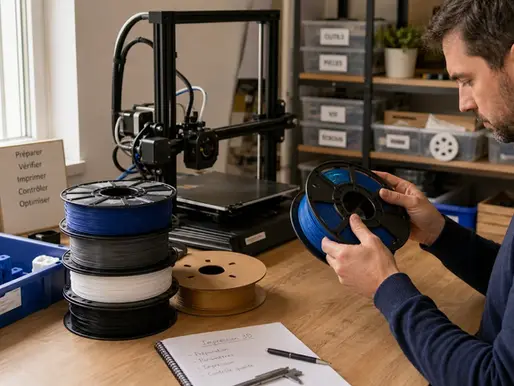 Bobine plastique : guide de choix pour l’impression 3D