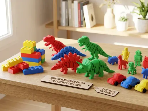 Imprimante 3D pour jouets : créer, personnaliser et jouer