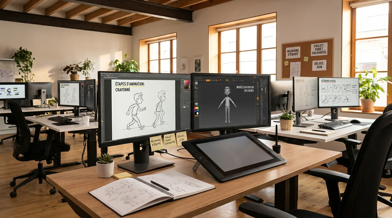 Formation en animation 2D/3D : guide complet pour vous lancer