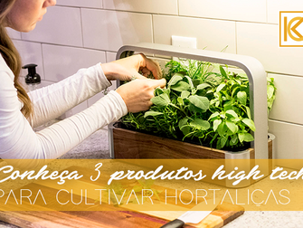 Horta conectada: conheça 3 produtos high tech para cultivar hortaliças