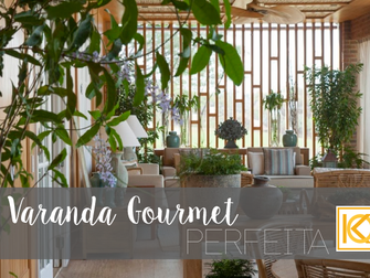 A varanda gourmet perfeita para seu apartamento