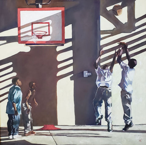 11_The Game 48x48 Oil on canvas.jpg