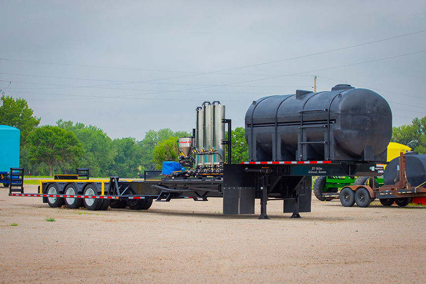 ag spraying trailer farm crops
