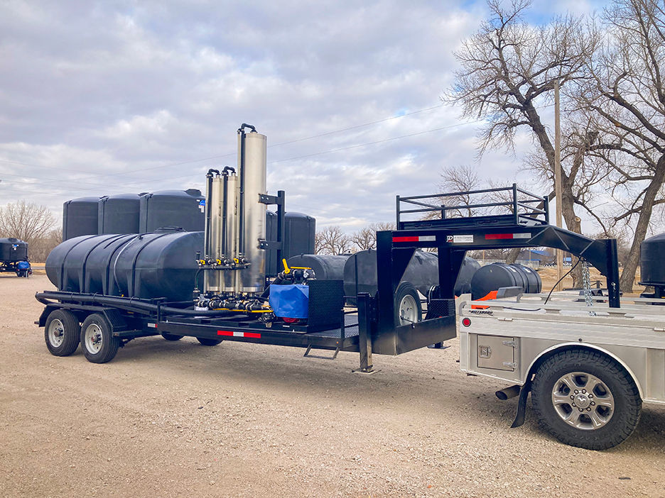 1610 gallon farm nurse tender trailer