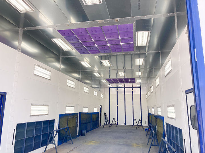 JD Skiles Paint Booth