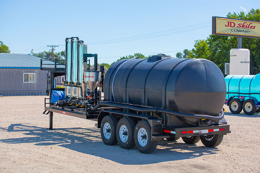 gooseneck tender spray trailer jd skiles kansas