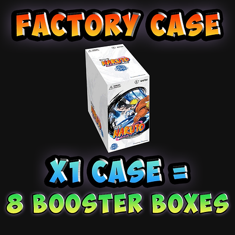 CASE of 8 Booster Boxes] Kayou Naruto Series 1 - Heavens Scroll