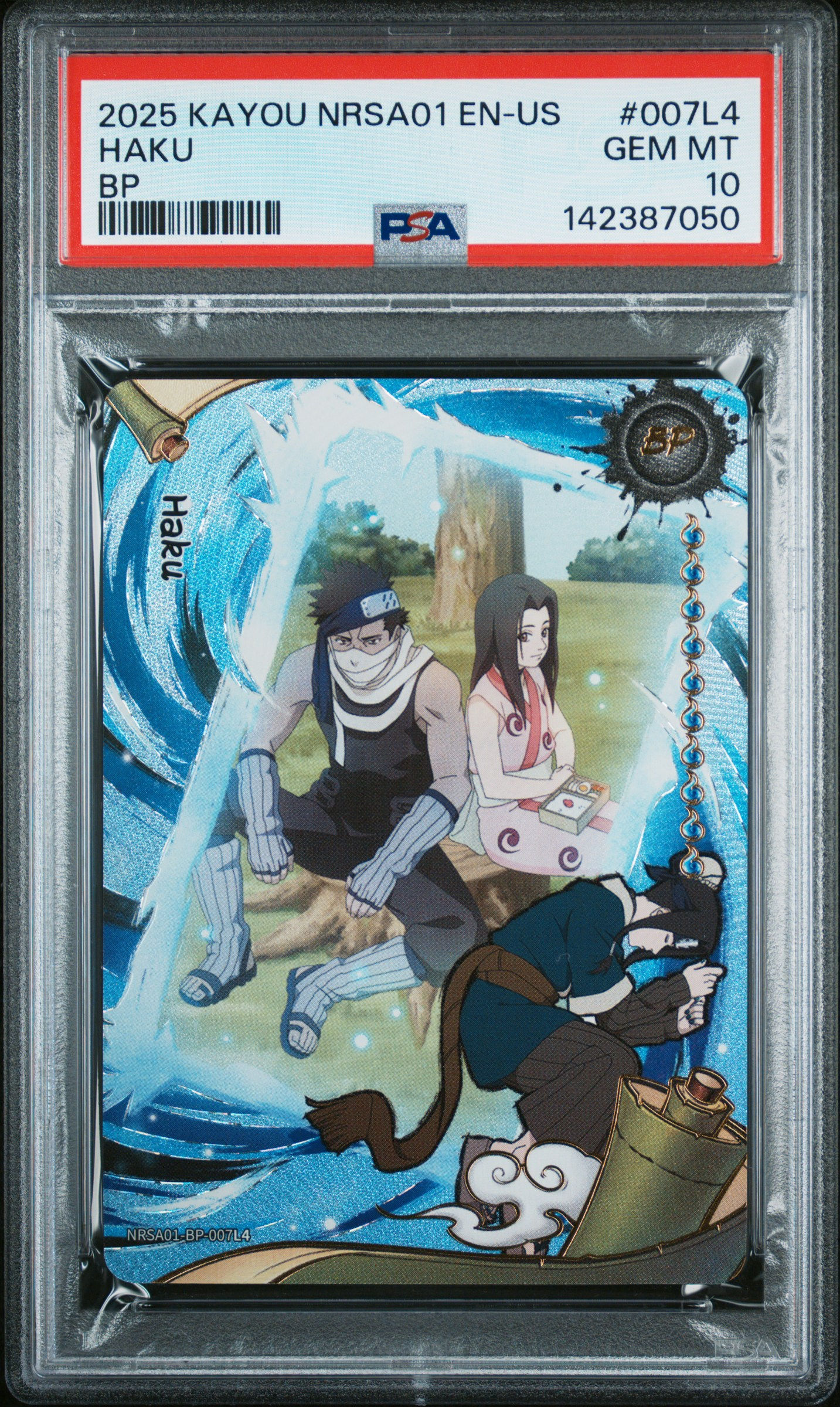 Haku Series 1 BP NRSA01-HEAVEN SCROLL #007L4 PSA 10 English