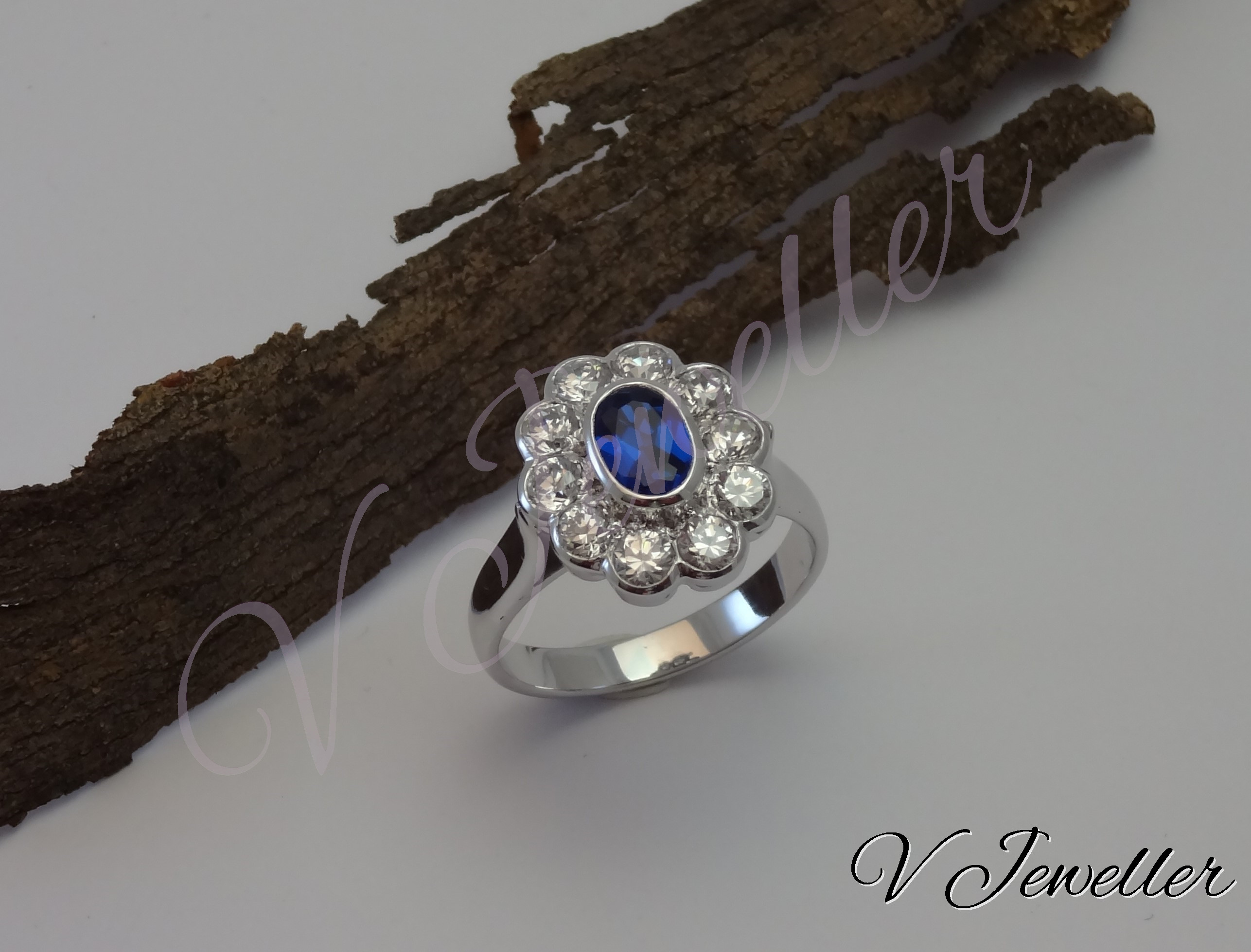 Princess Di Style Ring