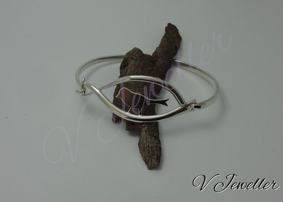 Thumbnail: Bird on a branch - bangle