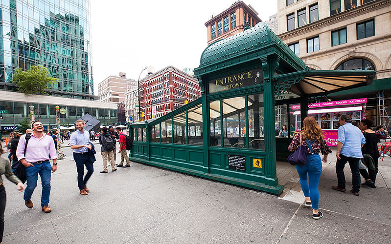 Station Subway Astor Plac Union