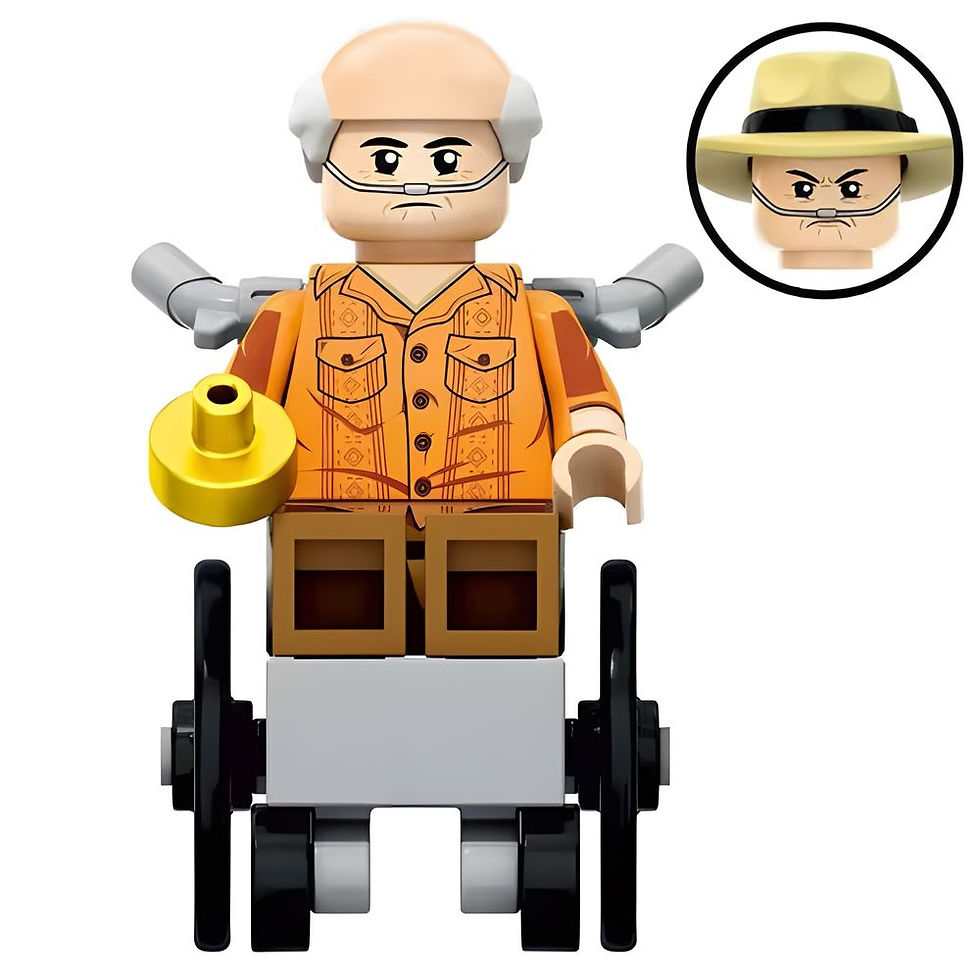 Custom Hector Salamanca Minifigure Breaking Bad