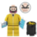 Hazmat Jesse Pinkman Breaking Bad Minifigure