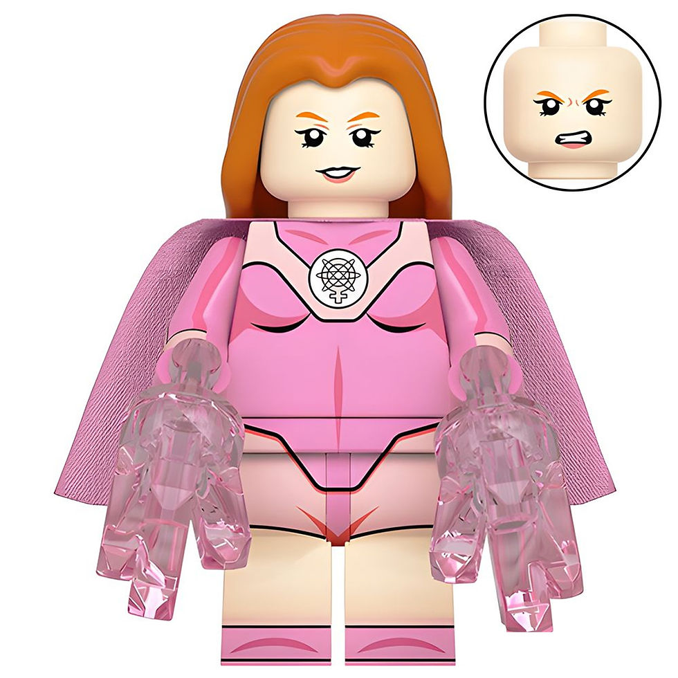 Custom Atom Eve Minifigure