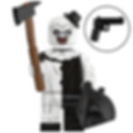 Custom Art the Clown Minifigure Horror Movie