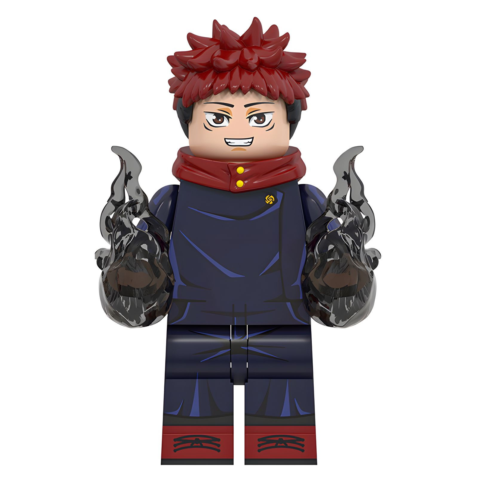 Custom Yuji Itadori Minifigure Jujutsu Kaisen