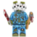 Custom Jason Voorhees Double-Headed Minifigure