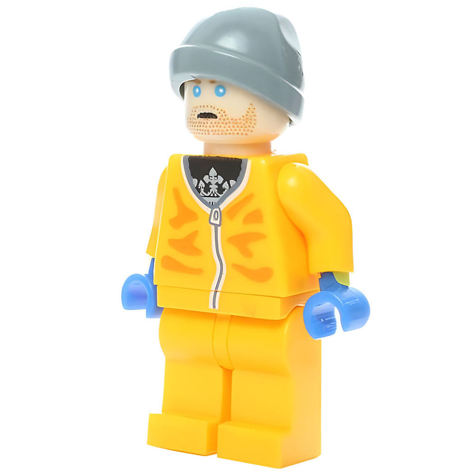 Thumbnail: Jesse Pinkman Minifigure (Hazmat Suit)