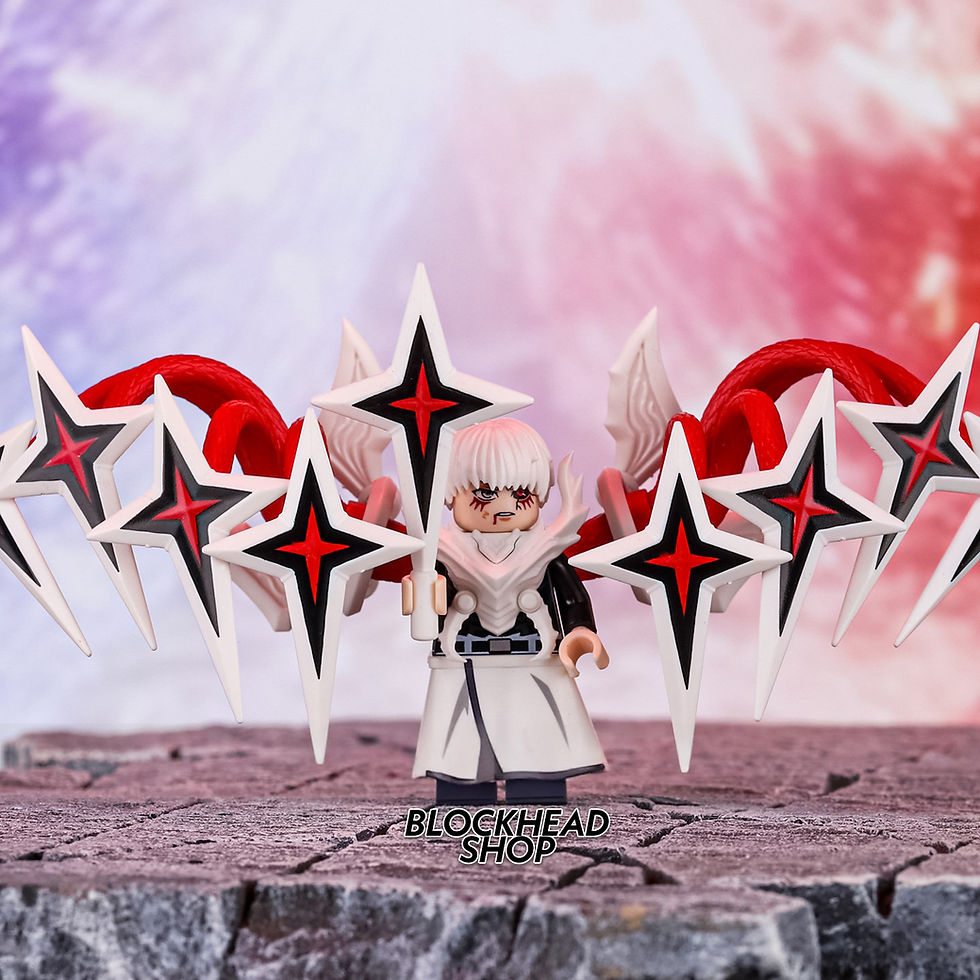 Custom Ken Kaneki Cross Kagune Minifigure Tokyo Ghoul