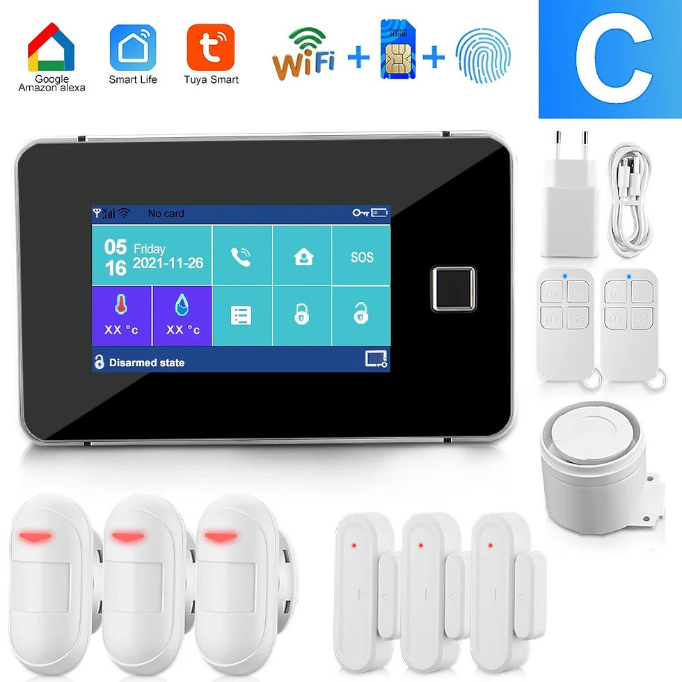 Miniatura: ELECTOP Tuya Smart GSM Wifi Alarm System for Smart Home Wireless Security Alarm 
