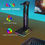 Thumbnail: RGB Headphones Stand Over-ear Headset Holder Desktop Display Shelf With 2 USB Po