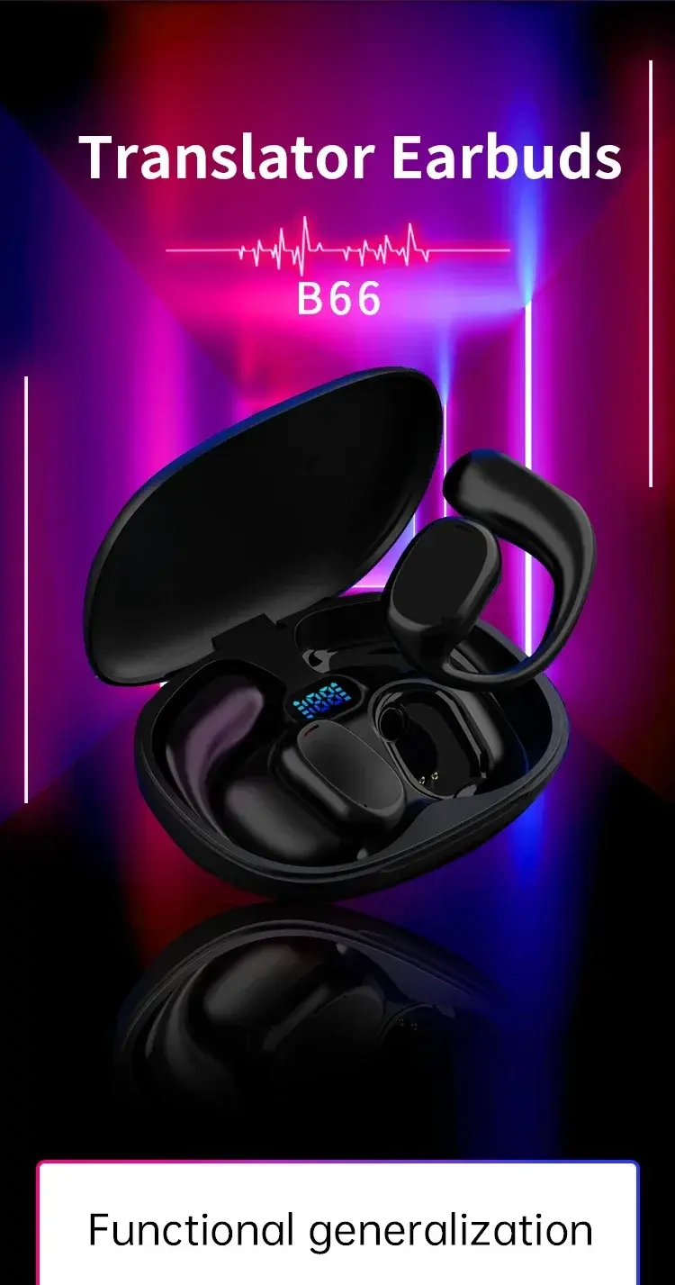 Miniatura: Language Translation Earbuds Online Support 144 Languages and Accents Translate 