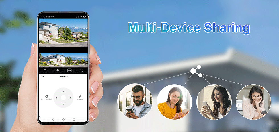 Miniatura: LS VISION 16MP Three Screens WiFi IP Camera Wireless Outdoor 8K Four Lens PTZ Tw