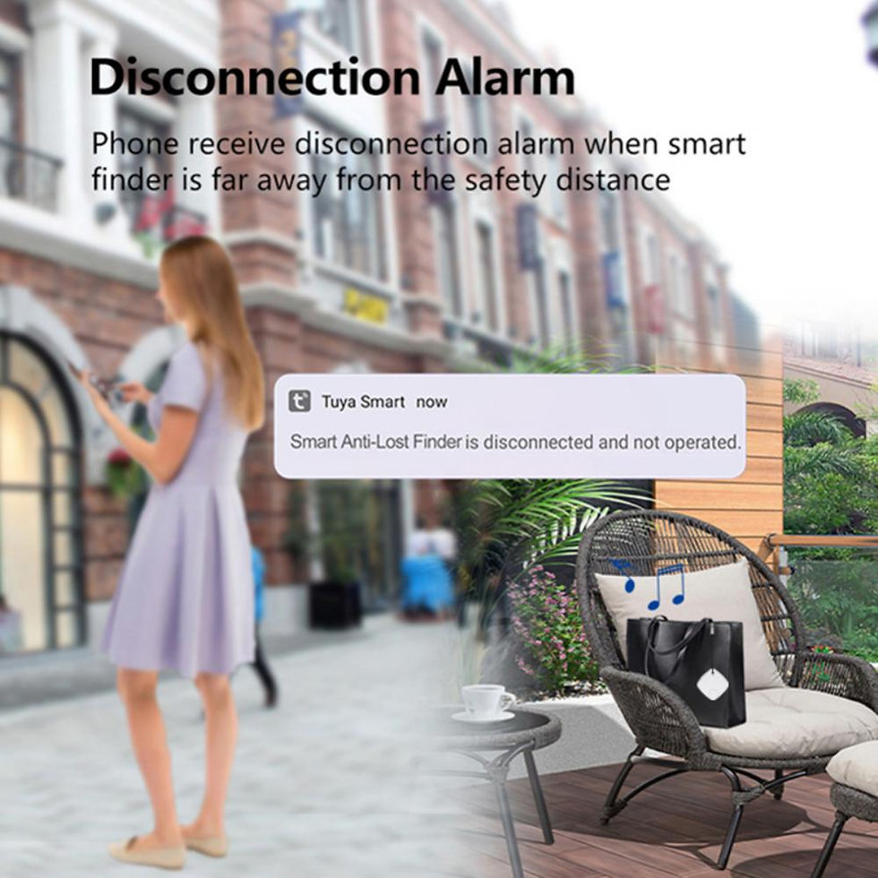 Thumbnail: Tuya Smart Tag Mini Tracker Wireless Bluetooth Anti-lost Alarm Key Bag Child Pet