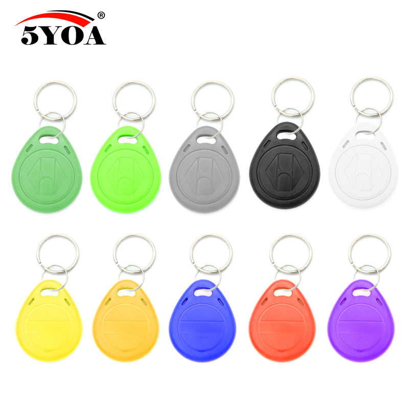 Miniatura: 100 Pcs/lot EM4305 Copy Rewritable Writable Rewrite EM ID keyfobs RFID Tag Key R