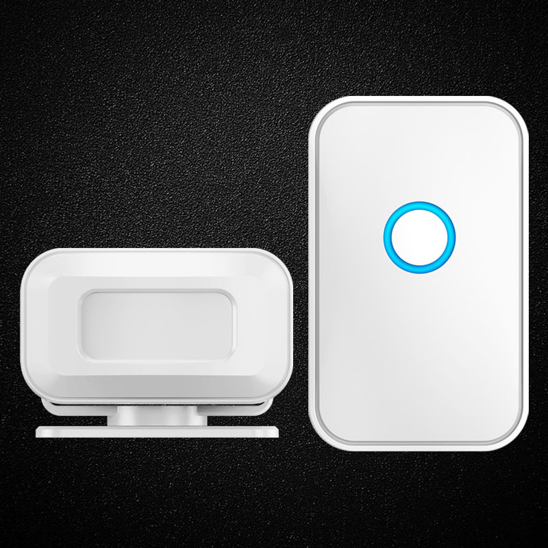 Thumbnail: CACAZI Welcome Doorbell PIR Motion Detector Infrared Security Wireless Alarm Doo
