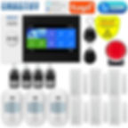 Miniatura: W4B PG-107 Tuya Wireless Home WIFI GSM Home Security With Motion Detector Sensor