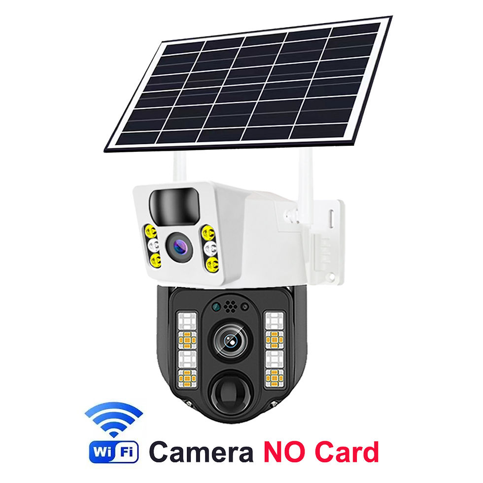 Thumbnail: 4K 8MP Dual Lens Solar 4G WiFi Camera Wireless Battery Low Powered IP Camara PIR