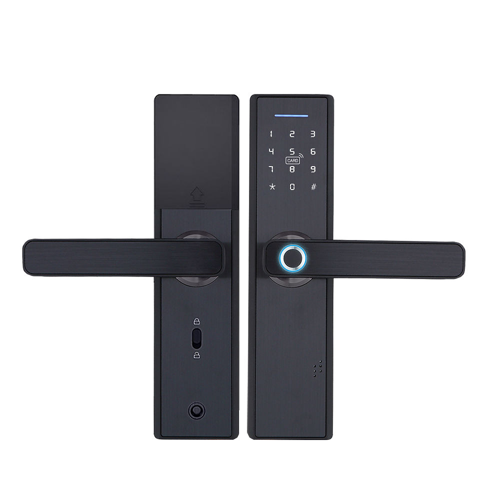Thumbnail: TT lock app WiFi Smart Fingerprint Door Lock, Electronic Door Lock,Smart Bluetoo