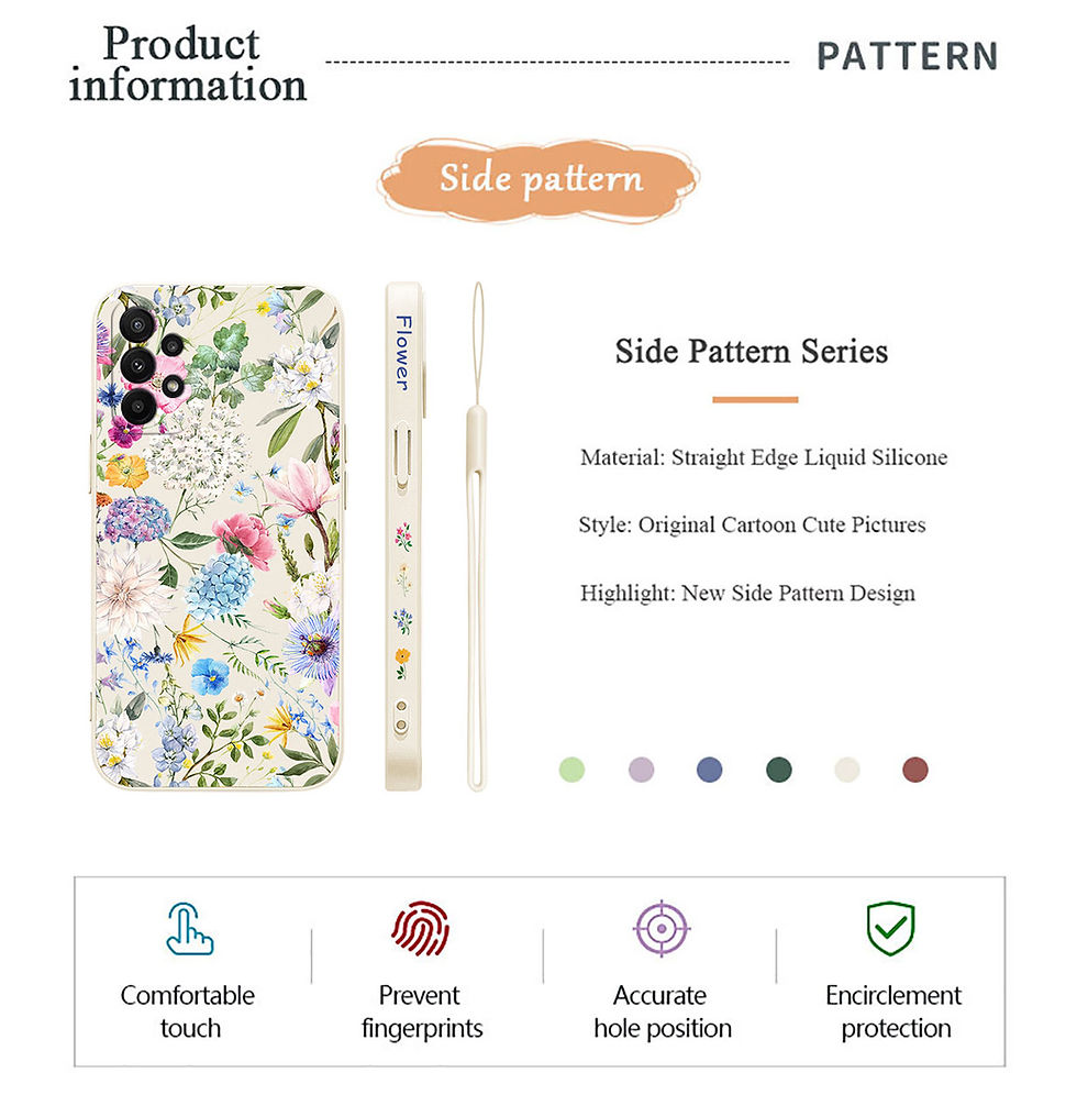 Thumbnail: Popular Art Line Flower Phone Case For Xiaomi Mi CC9 13 12 12T 11 11T Ultra 10 1