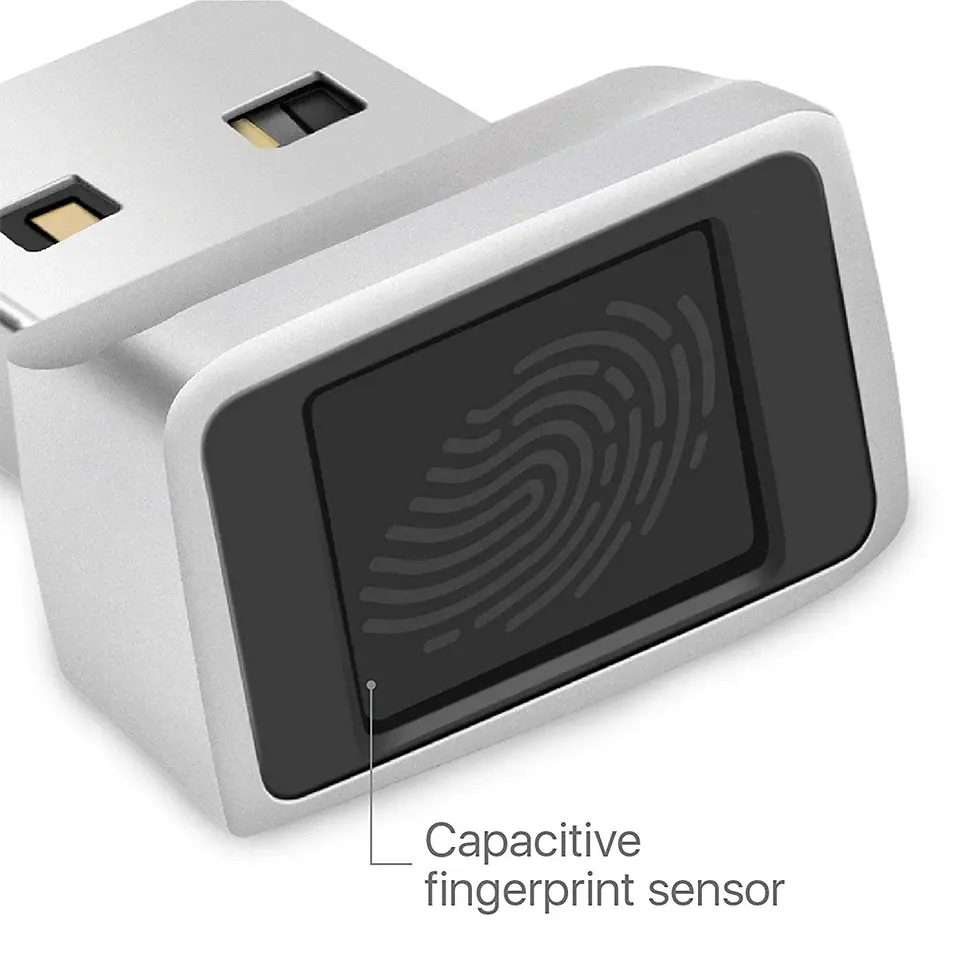Thumbnail: Mini USB Fingerprint Reader PC Laptop Fingerprint Readers For Windows 10 Hello L
